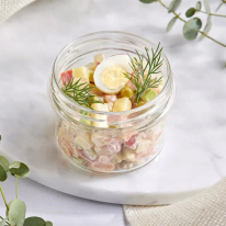 Оливье с лососем (120 г)